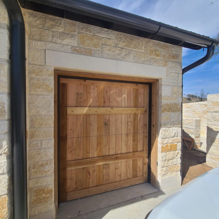 Custom Cedar Garage Doors 013