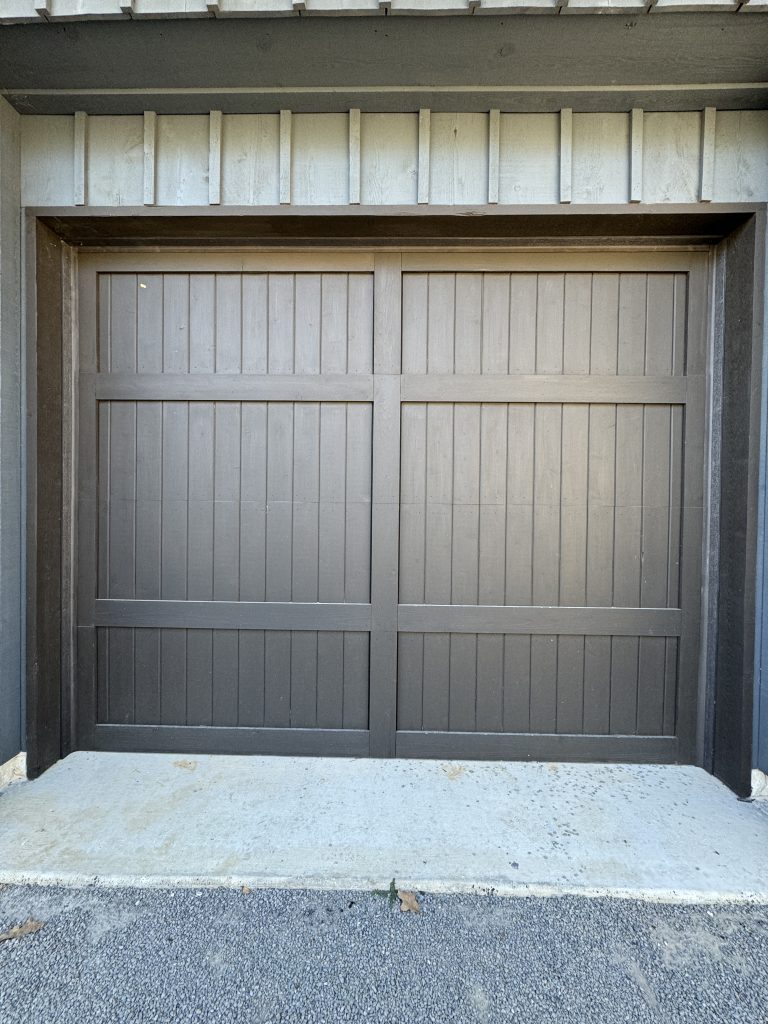 Custom Cedar Garage Doors 018
