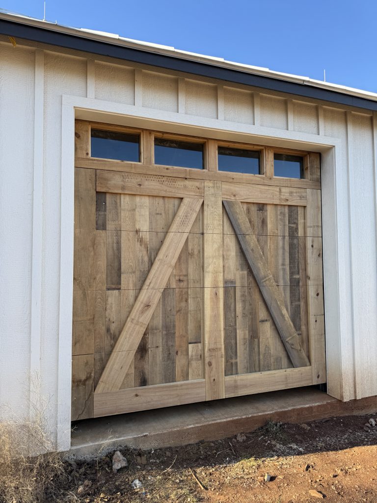 Custom Cedar Garage Doors 021