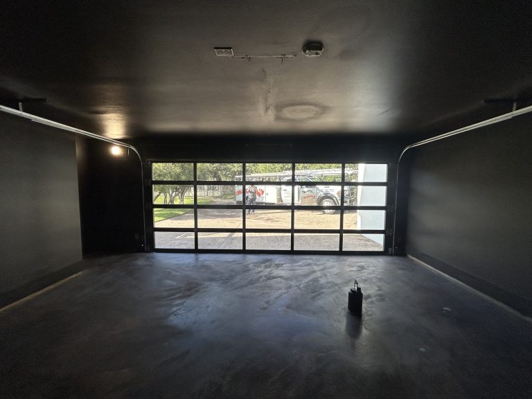 Interior View Residential Garage Doors 009