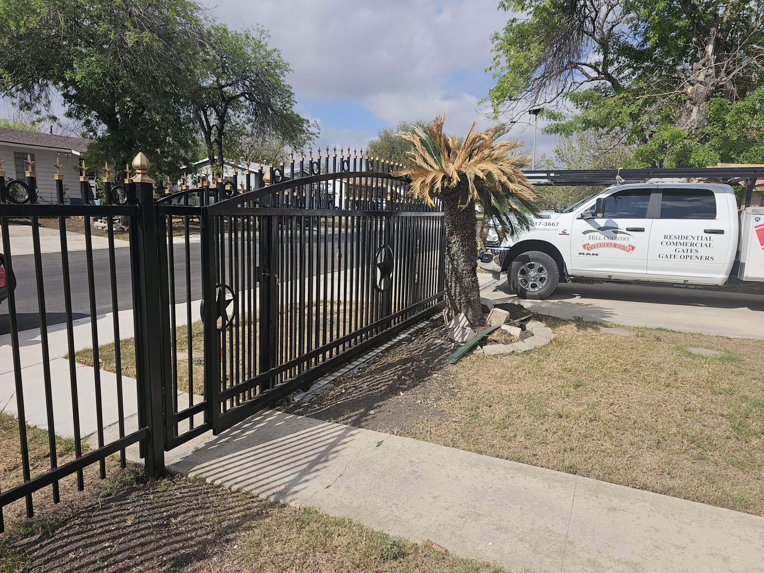 What are the benefits of installing an automatic gate opener for my home?