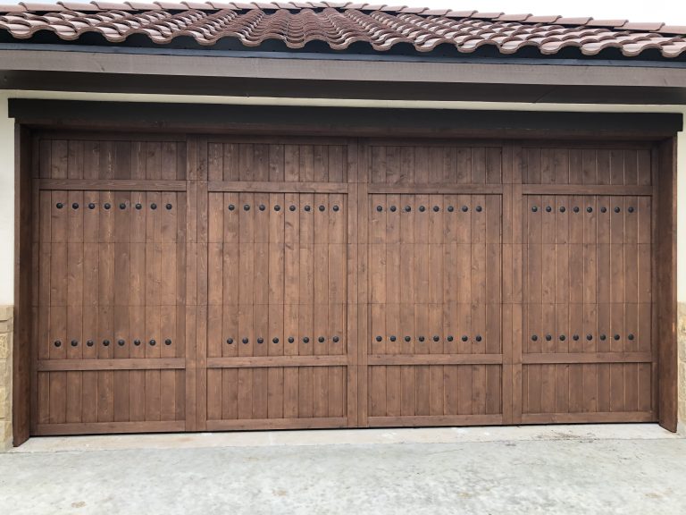 Custom Cedar Garage Doors 006